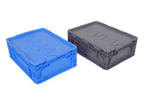 Transporte Cajas de electrónica Ventas al por mayor directas de fábrica Contenedores de plástico reciclables encajables Cajas y cajas de almacenamiento apilables - Product Image 3