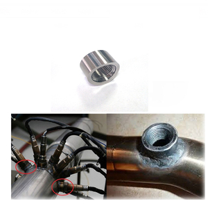 SS304 <strong>Auto</strong> <strong>Sensors</strong> Nut Notched round Welded M18*1.5 for Oxygen Exhaust Pipe and <strong>Lambda</strong> <strong>Sensor</strong> Connector - Product Image 4