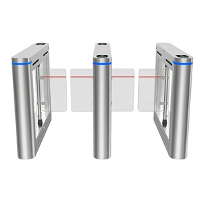 Ankuai AKT321 Контроль Доступа Электронный Поворотный барьер турникет скоростные ворота с системой безопасности Распознавание отпечатков пальцев лица - Product Image 1