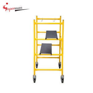 Andamio hecho en China H frame 6 Ft TI ulti-se caffold caffith uard AIL et andamio Rueda con freno - Product Image 6