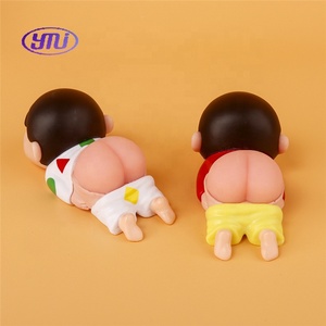 BUTT Crayon shinchan กล่องคนตาบอด gashapon รถแดชบอร์ด squishy สำนักงานสก์ท็อปตกแต่งสำหรับบรรเทาความเครียดและคอลเลกชันสนุก - Product Image 4