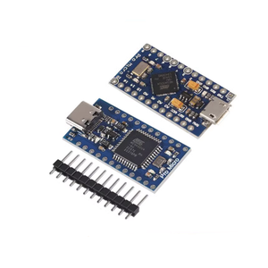Modul Pro Micro ATmega32U4 Typ C 5V 16MHz Ersetzen Sie ATmega328 für Pro Mini durch 2-reihigen Pin-Header für Leonardo USB-Schnitts telle