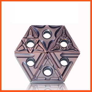 Inserto CNC Zhuzhou TNMG160404L/08R Cabezal de herramienta triangular ZC Acero inoxidable Herramientas especiales OP1215 - Product Image 2