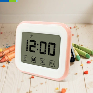 99M59S Digital-Touchscreen-Timer umweltfreundlich Kunststoff Zählen auf und ab kreisförmiges Design für Küche und Restaurant - Product Image 4