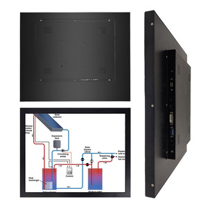 Anpassung Industrie monitor 19 Zoll Robustes Display Kapazitiver Touchscreen Industrie computer IP65 wasserdicht, Farb-LCD-Monitor - Product Image 1