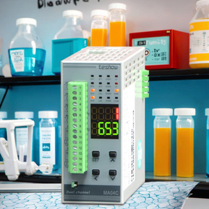 Teshow MA04C <strong>PID</strong> Thermostat <strong>Controller</strong> 2 Input 2 <strong>Output</strong> 2 Alarms 24VDC Plastic DIN Rail <strong>Temperature</strong> <strong>Controller</strong> OEM/ODM