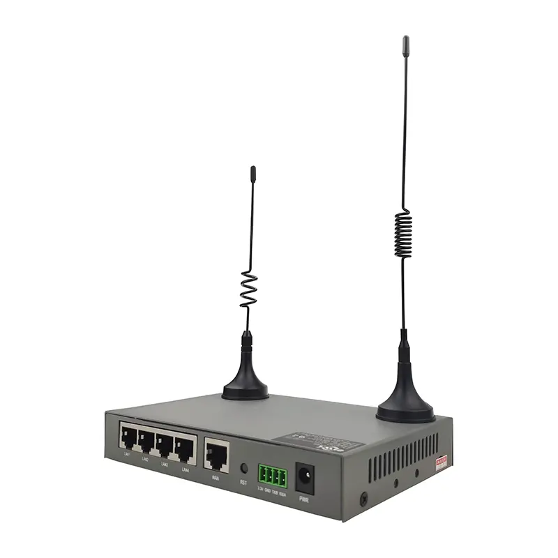 Üreticileri M2M akıllı yönlendirici 4g endüstriyel hücresel VPN yönlendirici modem 4 LAN seri Port RS232 RS485