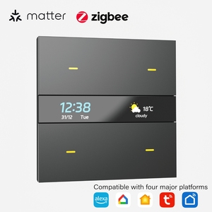 M8pro Tuya Zigbee迷你智能墙壁开关220V最大电压10A最大电流沙特阿拉伯市场兼容智能生活应用 - Product Image 6