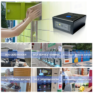 Arduino Barcode Scanner Fabrik ECodeSky EMT6431C RS232 Feste Barcode Scanner QR Code Scanner für Kiosk - Product Image 2
