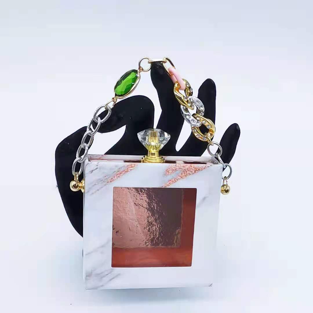 Rose gold marble