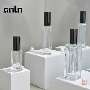 ANLN Factory <strong>Empty</strong> 3ml <strong>5ml</strong> 10ml 20ml 30ml Square Clear Glass Spray <strong>Perfume</strong> Bottles Spray <strong>Atomizer</strong> - Product Image 2