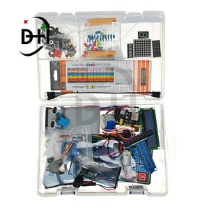 Adecuado para Arduino Uno R3 principiante GO kit sin placa base Learning Suite con caja de venta al por menor para educación escolar