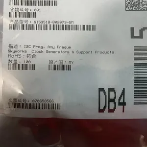 SI5351B-B02073-GM işaretleme kodu Si5351 QFN20 saat jeneratörler destek ürünleri I2C Prog herhangi bir frekans VCXO ref 8 çıkış - Product Image 4