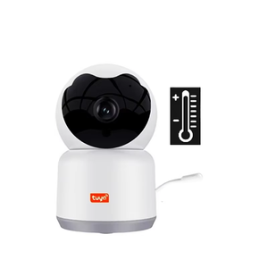 Tuya กล้อง4MP ไวไฟสำหรับเด็กทารก, กล้องติดตามอุณหภูมิและความชื้นอัตโนมัติแบบสองทิศทาง - Product Image 1