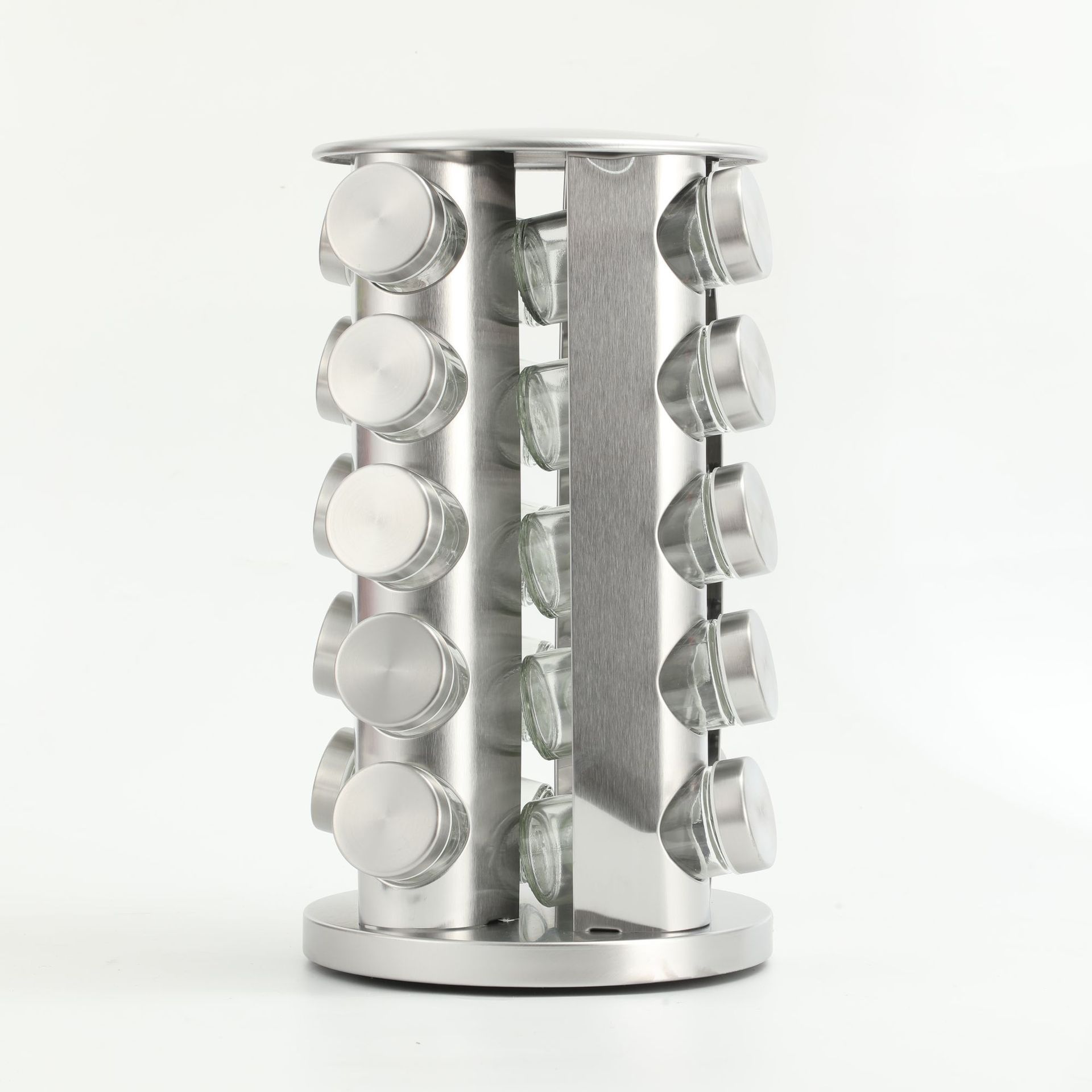 Rond argenté 20 pots