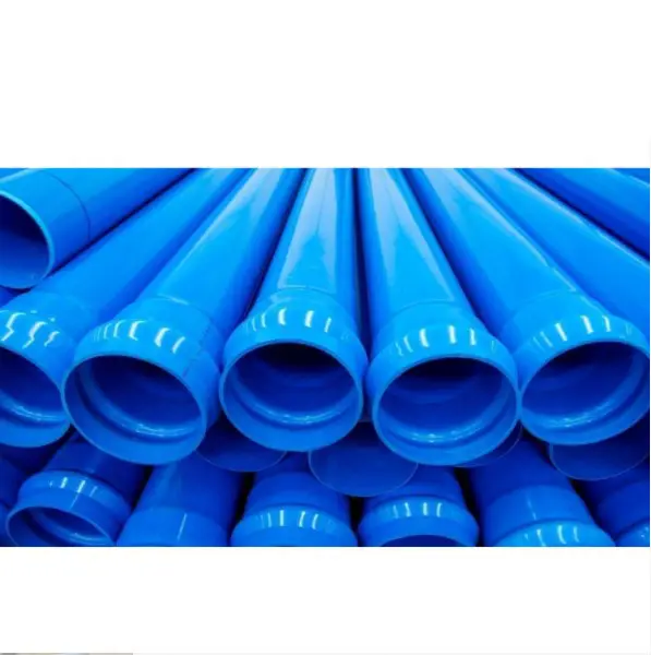 Flexible Waste Drain Pipe High Pressure Pvc O Tube For Sewer System