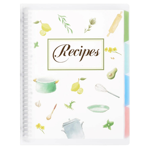 Recipe Binder Organizer Book Custom Blank Recipe Spiral <strong>Notebook</strong> to Write in Your Own Recipes <strong>Cookbook</strong> Journal - Product Image 6