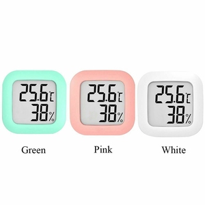 Termómetro Digital LCD con expresión de cara sonriente, higrómetro, pantalla para habitación interior, Sensor electrónico de temperatura y humedad - Product Image 3