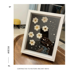 3-5CM 3D Hollow Flower <strong>Deep</strong> 3D Shadow <strong>Box</strong> Photo <strong>Frame</strong> DIY Plant Shell Rose Specimen <strong>Display</strong> <strong>Frame</strong> - Product Image 5