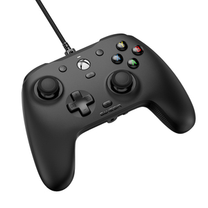 Gamesir controle de vídeo g7, cola revestida de metal, botão personalizado, substituível, com fio