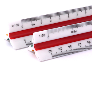 Foska mimari ölçekli cetvel mimarlar için sağlam ABS mimar ölçekli üçgen ölçekli cetvel Draftsman öğrenciler ve mühendisler - Product Image 4