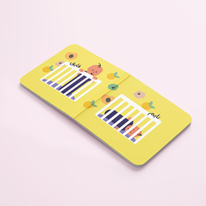 定制印刷婴儿礼品双语方式英语阿拉伯语学习板书 - Product Image 4