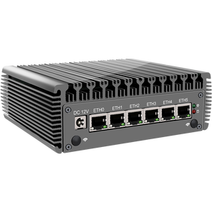 N5105/N6005แบบนิ่มพอร์ตเครือข่าย6พอร์ต I226การ์ดเน็ตเวิร์ค DDR4หน่วยความจำคู่/M.2 NVMe Solid State /4 USB/RS232 Serial Port - Product Image 6
