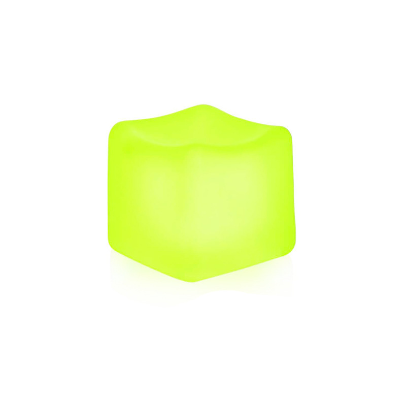 5.5 cm ice cube maltose squeeze toy-yellow