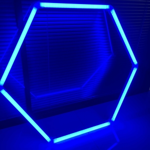 Großhandel Custom Safety Fernbedienung Sechseck Beleuchtung RGB LED Arbeits scheinwerfer 12V