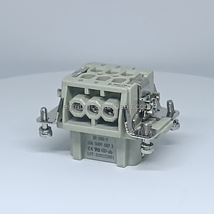 ขั้วต่อสายไฟ6-Pin สำหรับงานหนัก HE-006-F ใช้กับอุปกรณ์จ่ายไฟ - Product Image 3