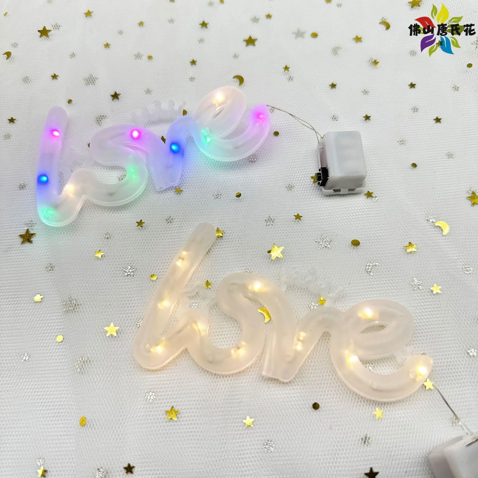 520 di san valentino LOVE light cake luce decorativa lettere d'amore luce proposta di torta led toppers decorazione di compleanno 2024