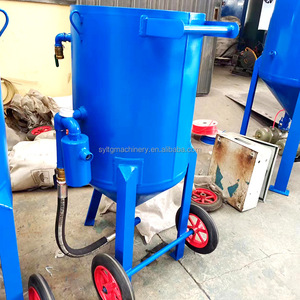 Pas kaldırmak yüksek basınçlı ıslak mobil kumlama Pot manuel kumlama makinesi tankı kuru ıslak kumlama tozsuz parlatma - Product Image 4