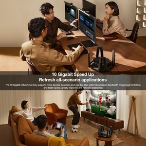 Xiaomi-enrutador WiFi Original, repetidor de aceleración de juegos de red de malla inalámbrica de tres bandas, 10 Gigabit - Product Image 3