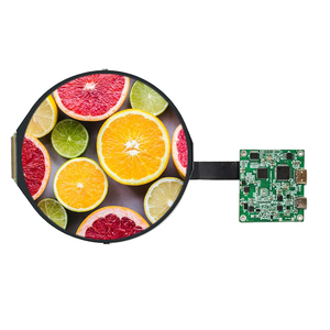 5 Zoll hoch auflösendes IPS Circular MIPI LCD-Display 1080x1080 für Raspberry Pi Powered Smart Home Applications Advertising