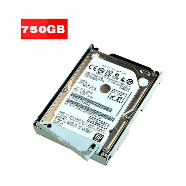 Plateado 750GB