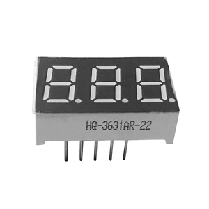 Source Factory Custom 0,36 Zoll Common Cathode Anode 7-Segment-LED-Anzeige 3-stellige LED-Digitalrohr-Segment anzeige - Product Image 1