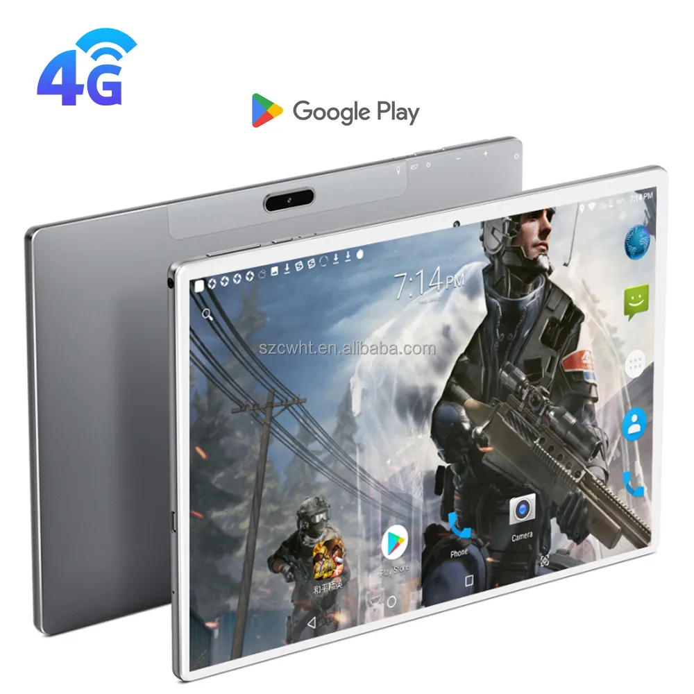 Bulk Groothandel Android Tablets 10 Inch MTK6762 1920*1200 Fhd Tablet 4Gb Ram 64Gb Rom Android 11.0 5.0 + 13.0Mp 4G Tablet Pc