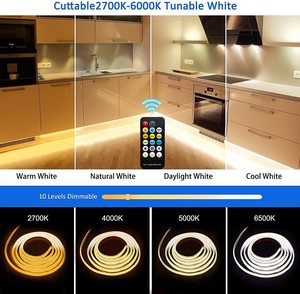 2024 yeni LED şerit ışık COB LED şerit FOB şerit LED bant TAPE CE ROHS - Product Image 6