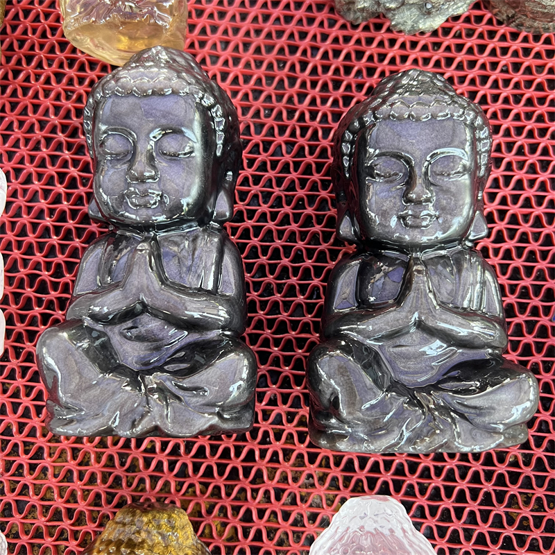 Silver obsidian