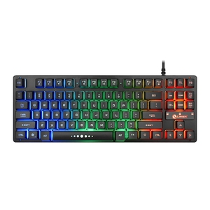 Laptop <strong>Keyboard</strong> 87 Keys Waterproof RGB Mechanical Gaming <strong>Keyboard</strong> with Multimedia <strong>Function</strong> Keys