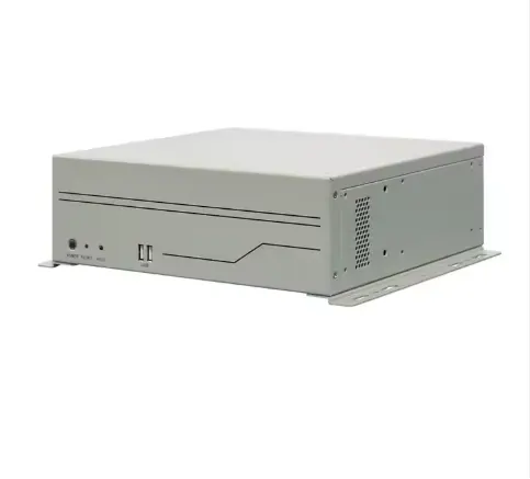 Super Mini Wall-Mounted Industrial Computer Case IPC2883 Half Height Expansion Slots Mini-ITX Compact PC Case Desktop