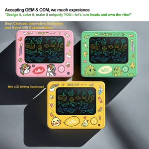 Anahtarlık şık not pedleri ile Mini 3 inç LCD yazma tableti Doodle ped - Product Image 3