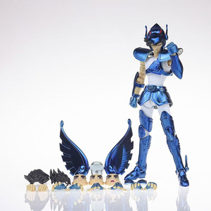 Mô hình GT có sẵn Mũ bảo hiểm Seiya Pegasi Ghế ngồi màu tím nhân vật hành động - Product Image 3