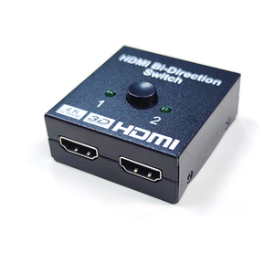 2 puertos 2 en 1 salida 4K interruptor divisor HDMI bidireccional 2x1 HDMI 2,0 4K60Hz interruptor bidireccional direccional 1 en 2 salida