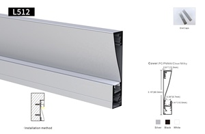 15.5*80MM fabrika fiyat ücretsiz örnek küçük yüzeye monte PC kapak Alu Profil ekstrüzyon kanal doğrusal ışık led alüminyum Profil - Product Image 3