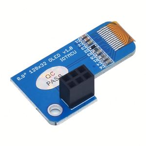 Modulo Display 0.91 pollici OLED 128x32 I2C IIC SSD1306 blu OLED per lampone Pi - Product Image 4