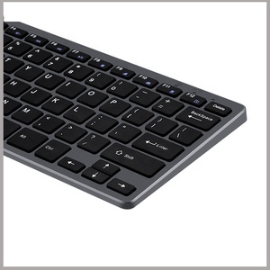 Teclado Bluetooth inalámbrico BT de modelo dual con batería recargable para dispositivos Android IOs Windows teclado con estructura de tijera - Product Image 5