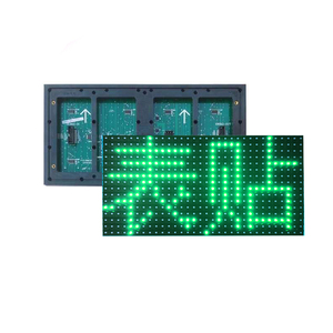 Módulo de pantalla Led de Color amarillo para exteriores, pantalla Digital de un solo Color, P10 - Product Image 1