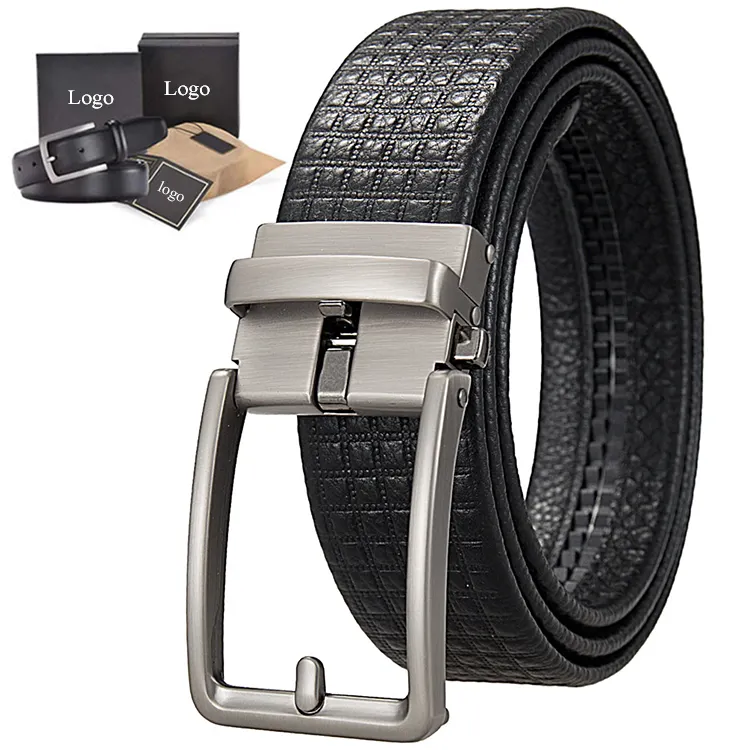 Cinturón de hombre personalizado, regalo clásico de lujo para hombre, cinturón de hombre a la moda Unisex, cinturones de cuero genuino con hebilla automática