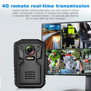 Cámara portátil de visión nocturna con batería extraíble y pantalla a color personalizada, cámara portátil de seguridad para el cuerpo
